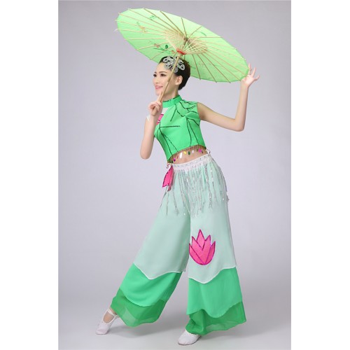 Classical Chinese Dance Clothing High Quality Hanfu Ancient Chinese Folk Dance Costume Chinese Traditional Dance Clothes Suit